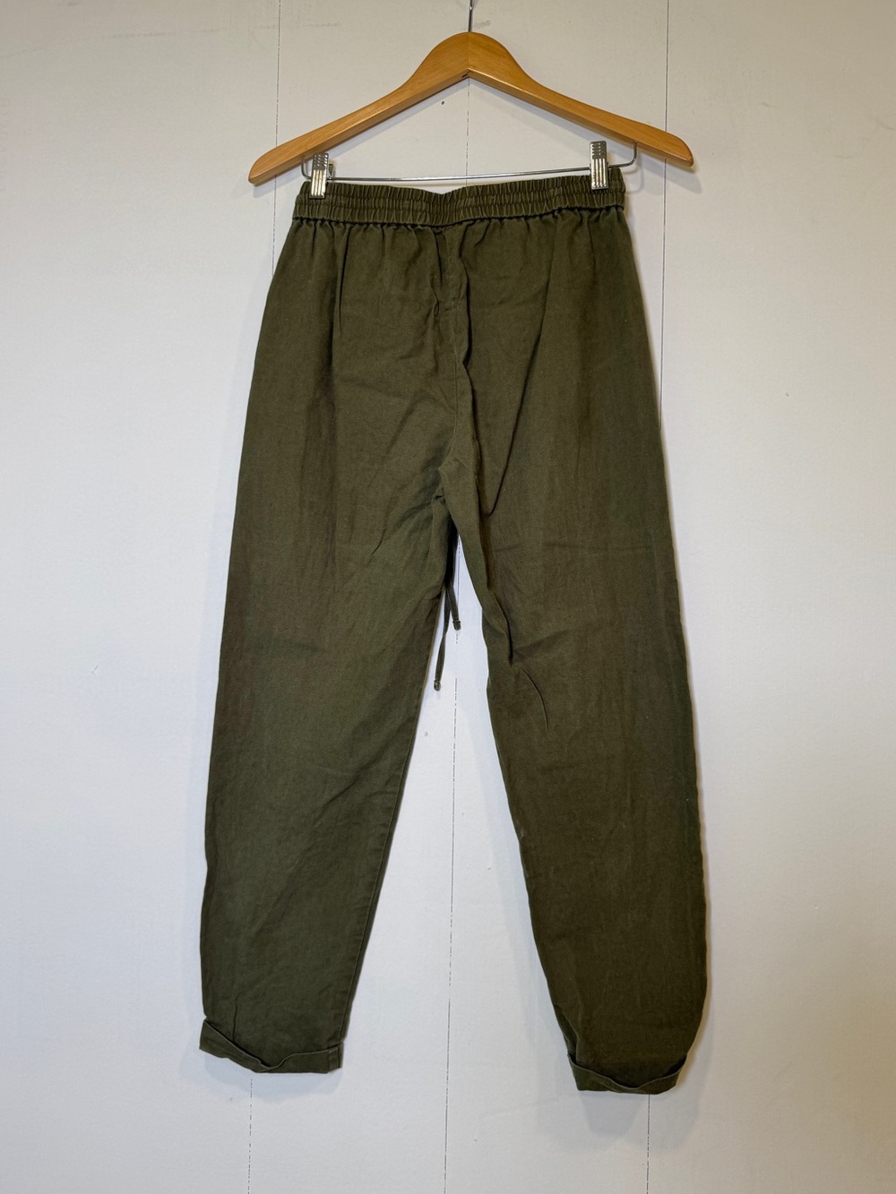 J. Crew Olive Cargo Drawstring Pants